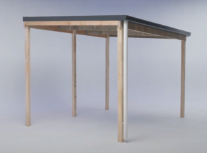 Flat Roof Pergola Kit