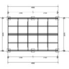 4.5 x 3.0 gable